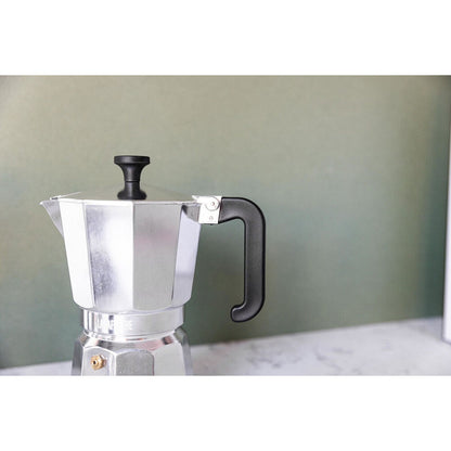 La Cafetiere Venice 6-Cup 290ml Espresso Maker Aluminum Coffee Pot (Silver)