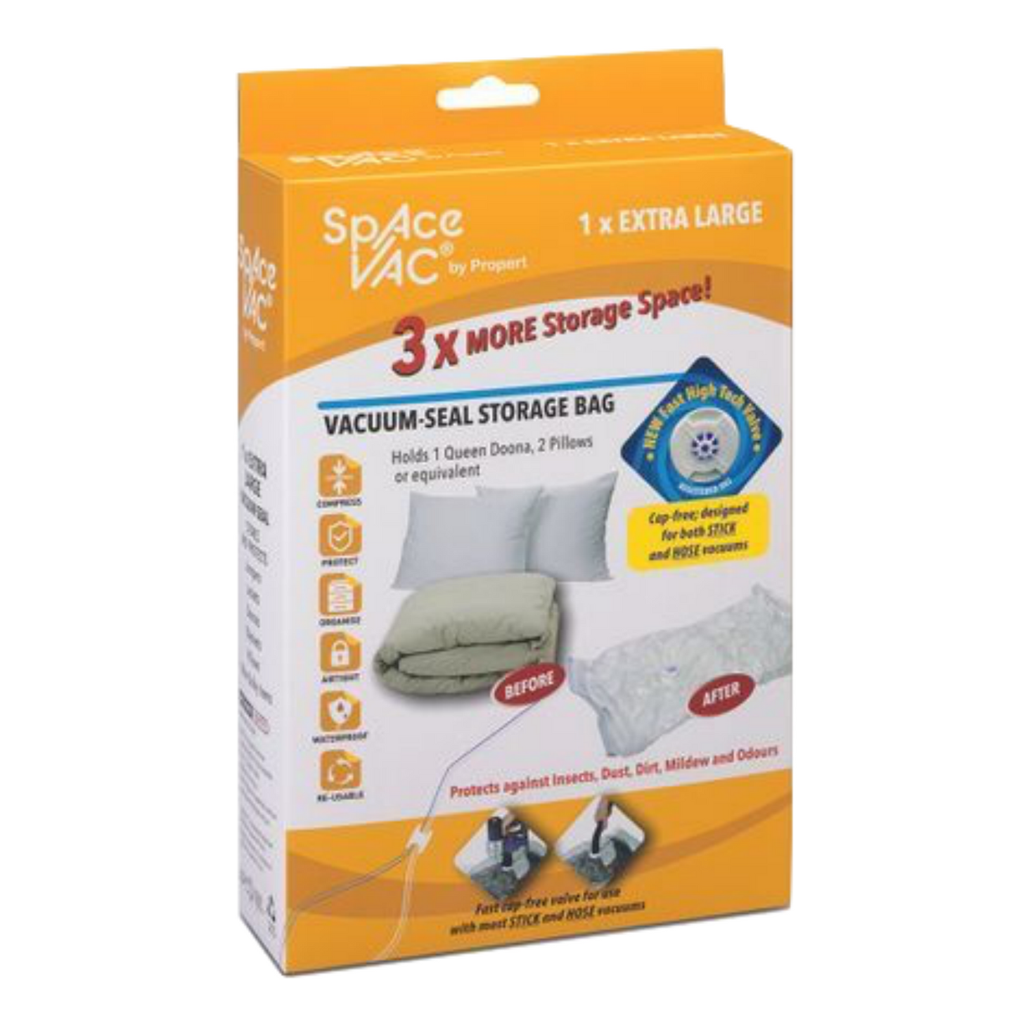 Space Vac Vacuum Storage Compression Bag (Extra Large)