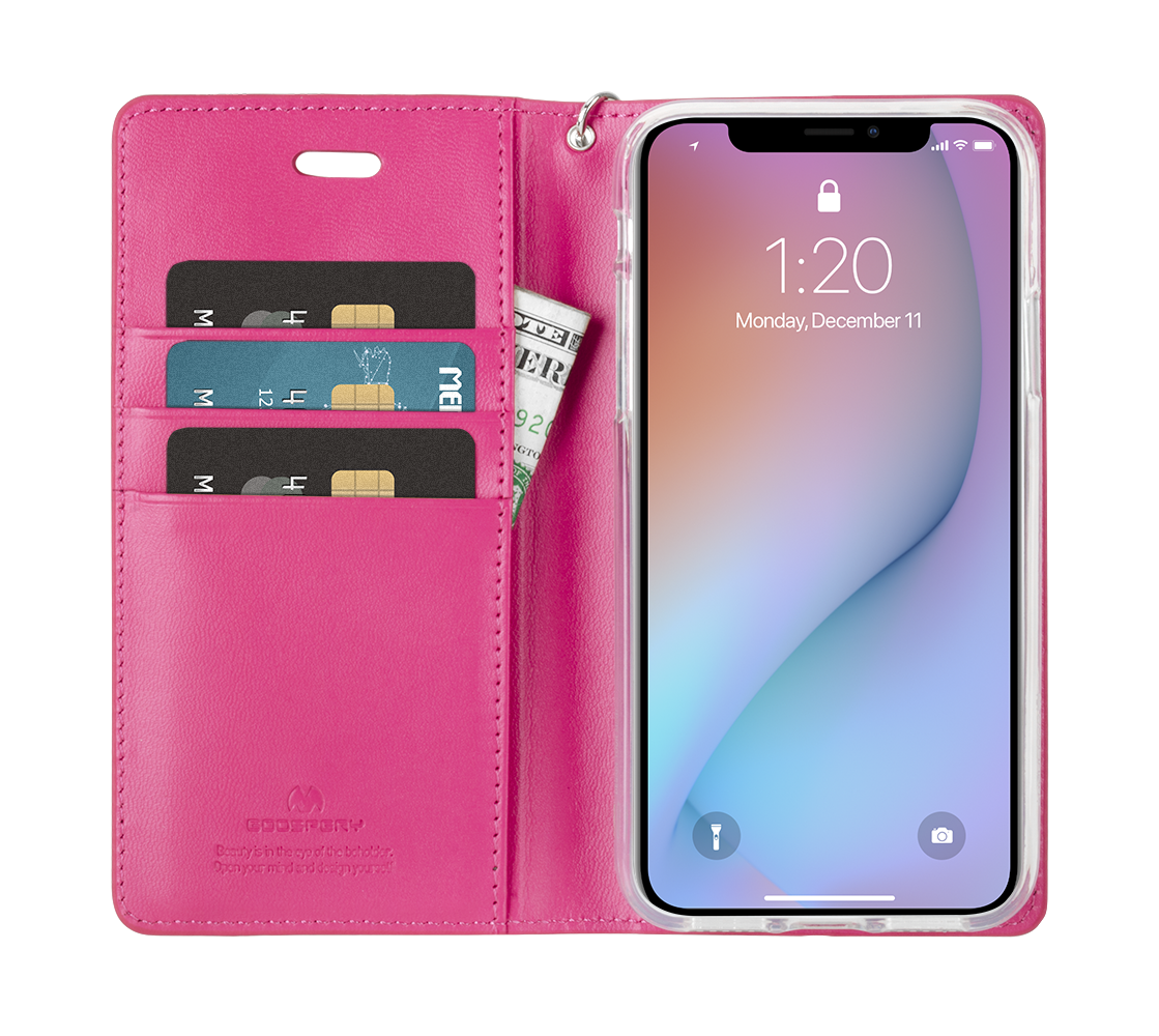 Goospery Bluemoon Flip Case for iPhone 13 Pro Max - Mint