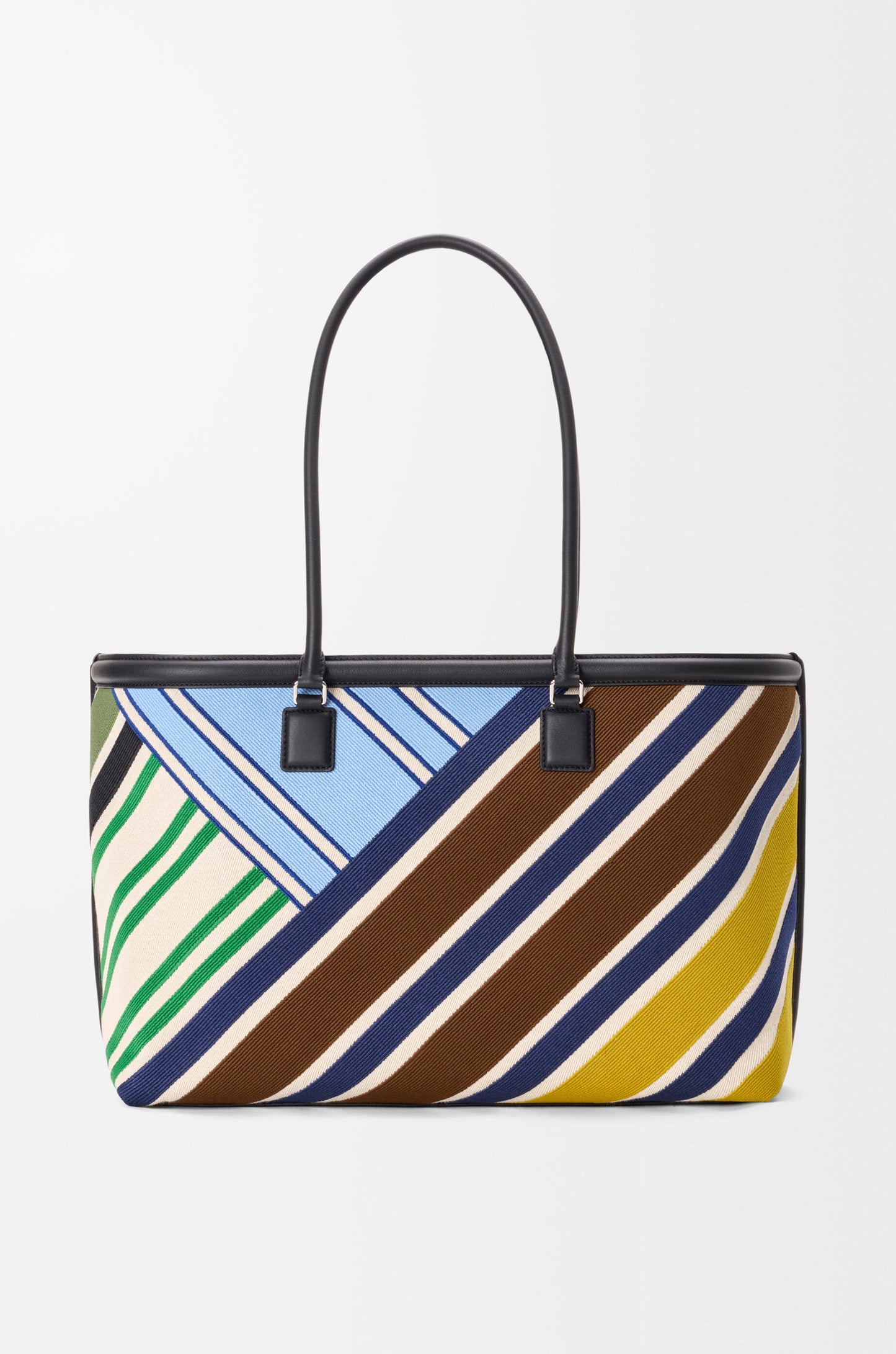 Large Verano tote in embroidered canvas