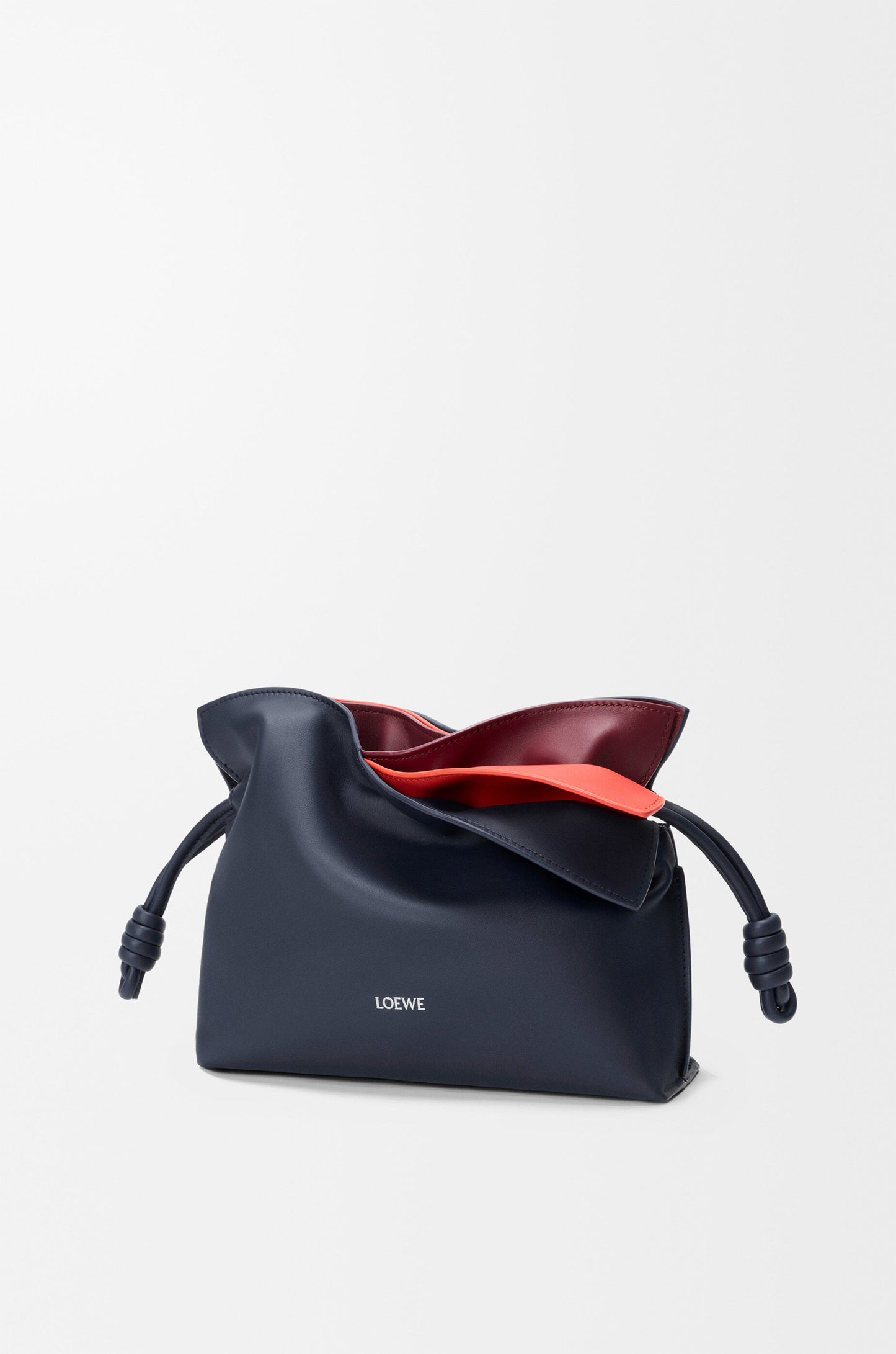 Mini layered Flamenco clutch in nappa calfskin
