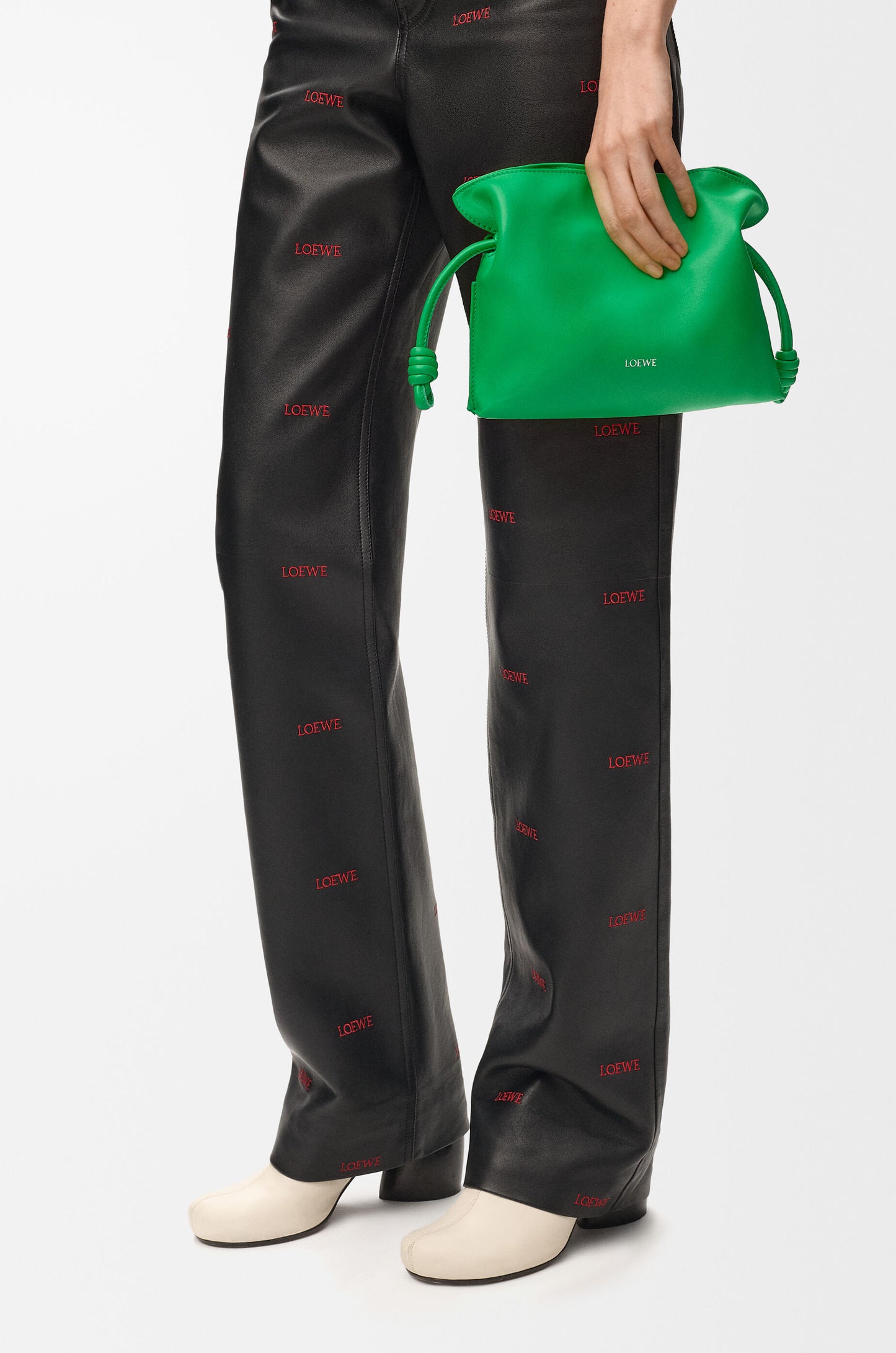 Mini Flamenco clutch in nappa calfskin
