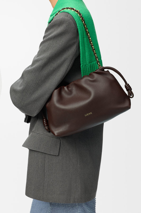 Medium Flamenco purse in mellow nappa lambskin
