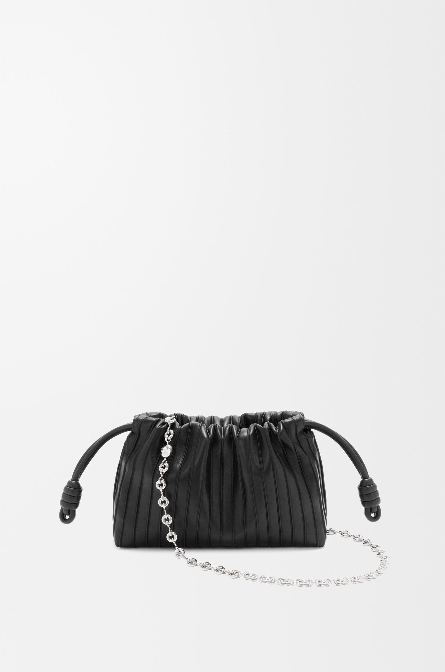 Mini Flamenco Pleats purse in nappa lambskin