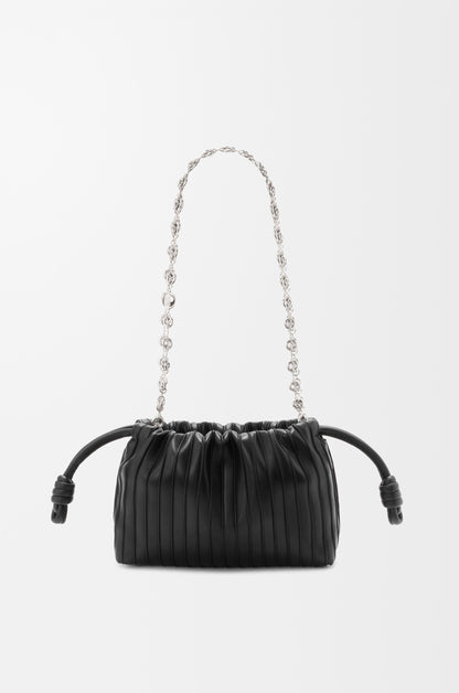 Mini Flamenco Pleats purse in nappa lambskin