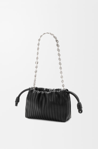 Mini Flamenco Pleats purse in nappa lambskin