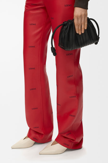 Mini Flamenco Pleats purse in nappa lambskin