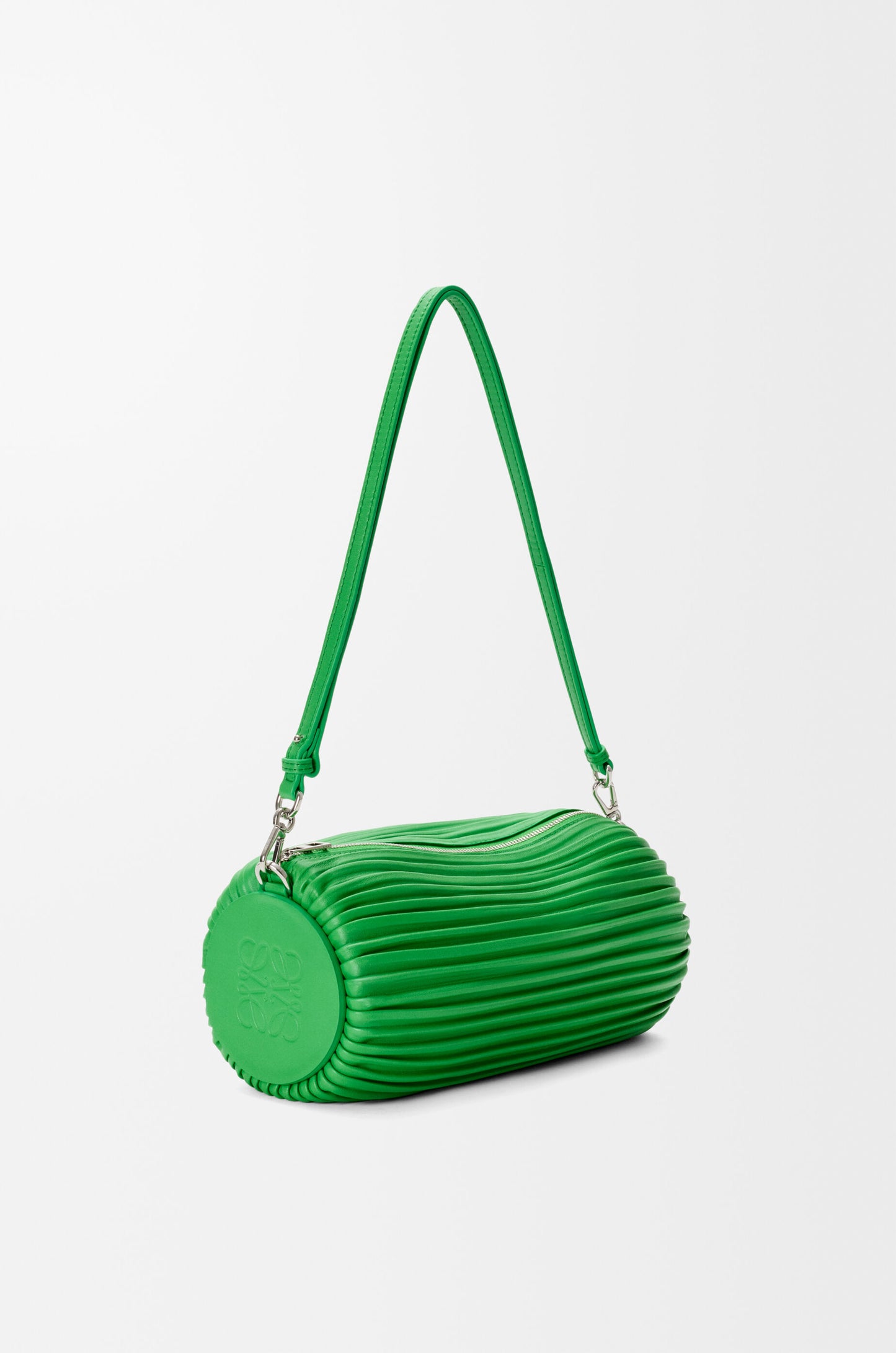 Bracelet Pouch in pleated nappa lambskin