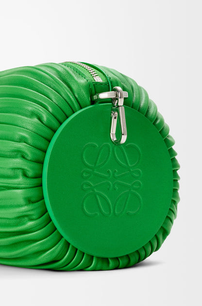 Bracelet Pouch in pleated nappa lambskin
