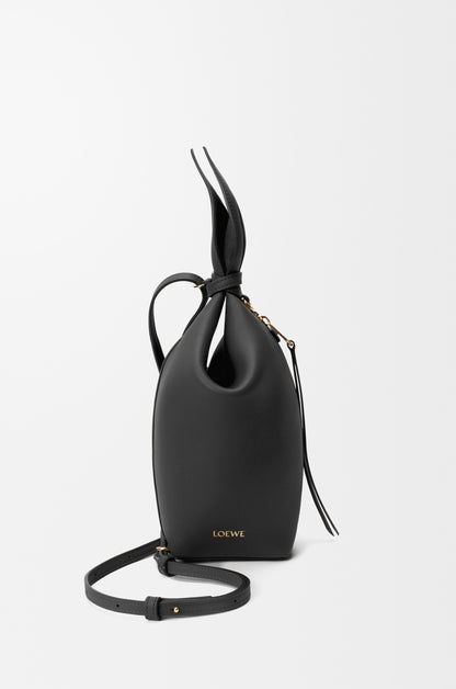 Scarf backpack in smooth calfskin