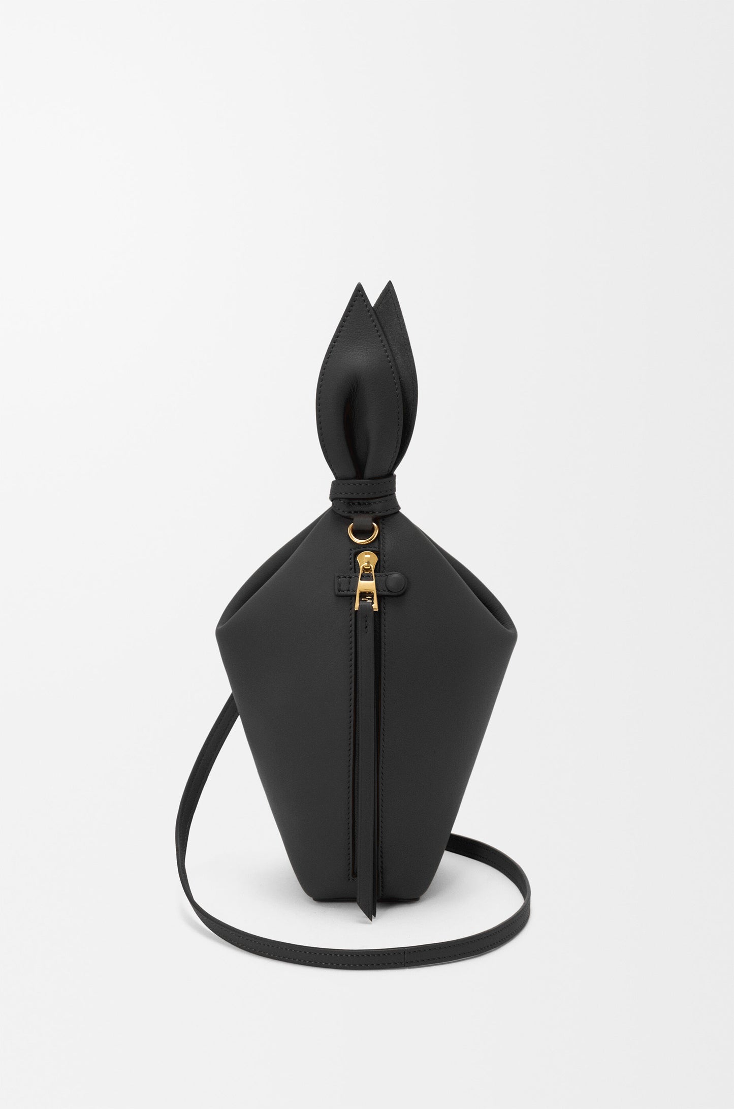 Scarf backpack in smooth calfskin