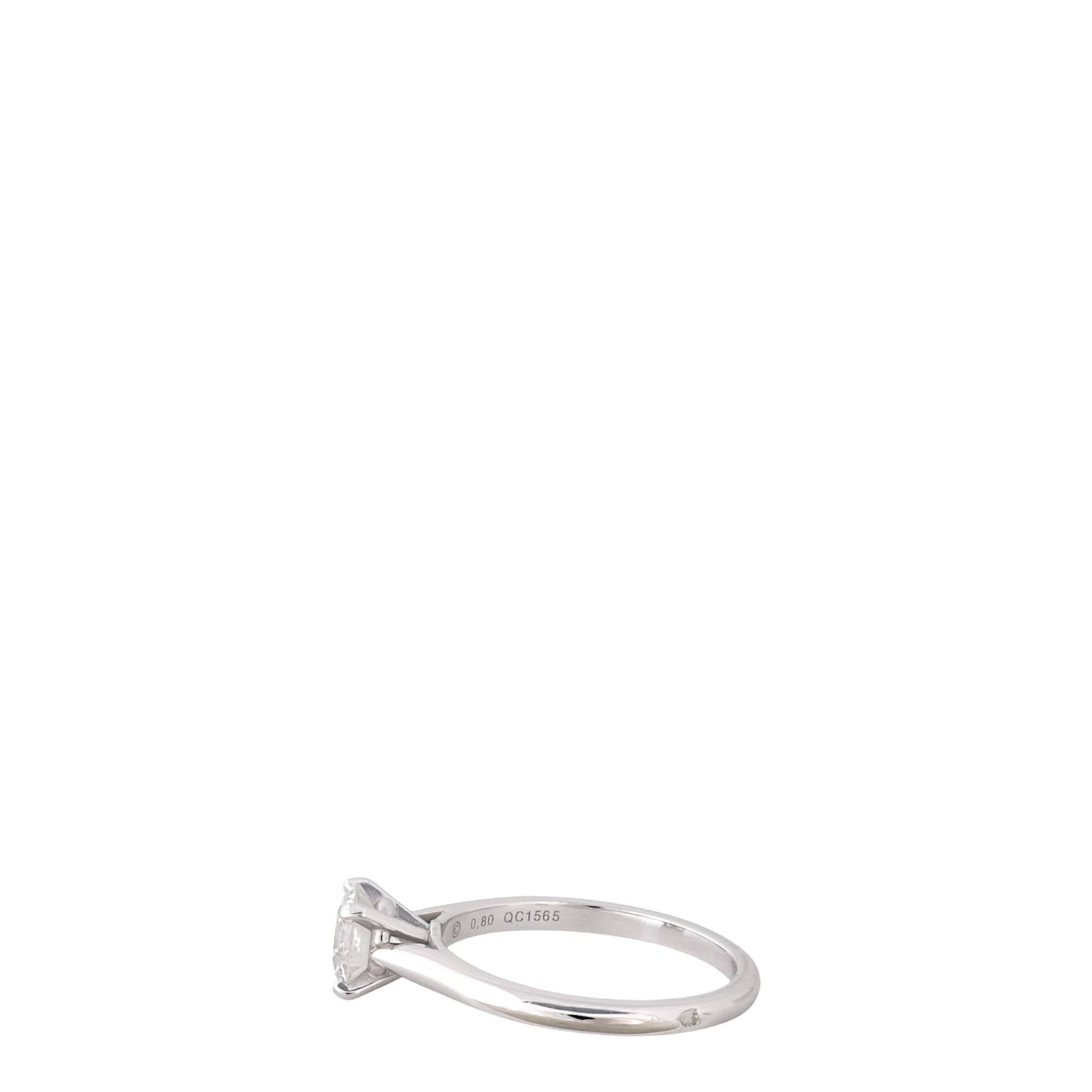 Cartier 1895 Solitaire Brilliant-cut Diamond Platinum Ring
