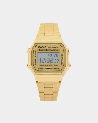 Casio A168WG-9W Gents Digital Watch Gold