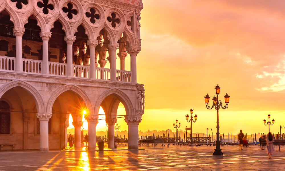 Venice St Marks Square Sunset