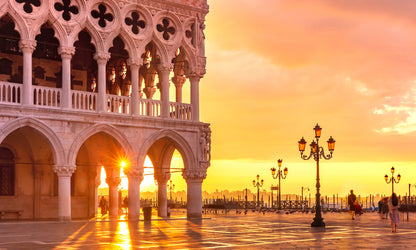 Venice St Marks Square Sunset