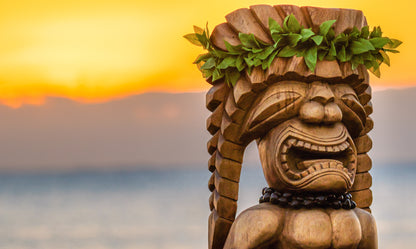 Hawaii Big Island coast sunset