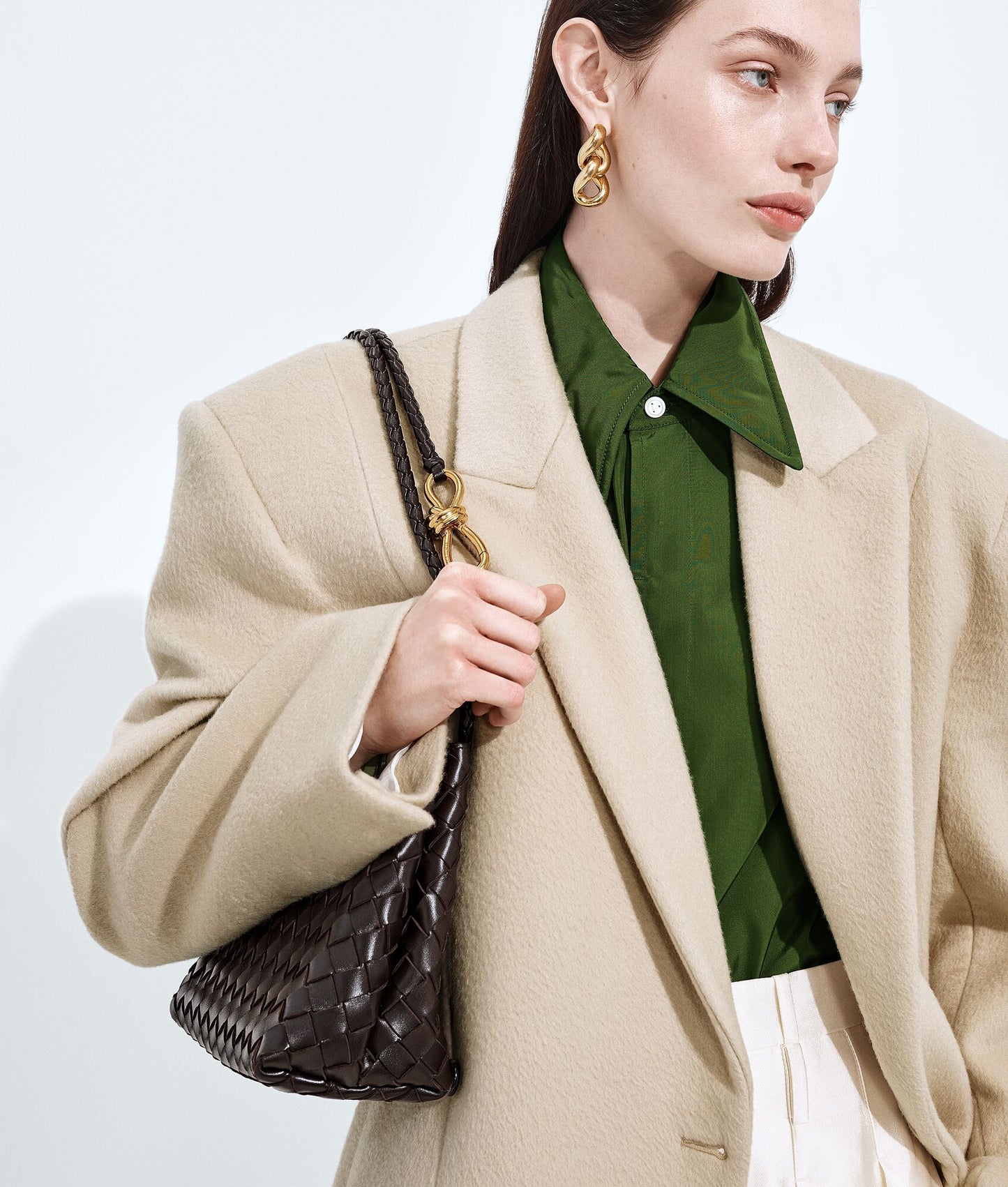 Bottega Veneta Small Andiamo in Fondant