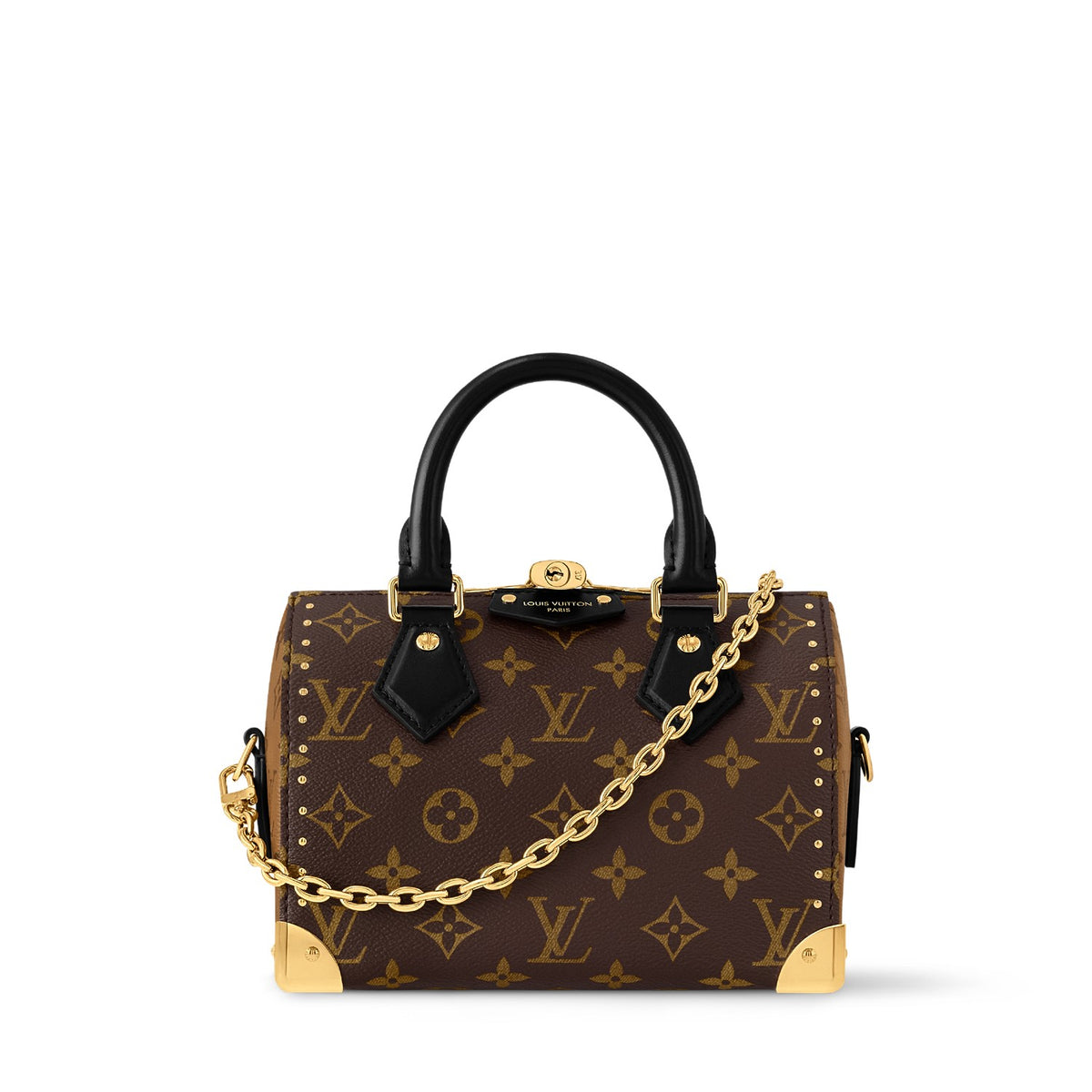 Louis Vuitton Speedy Trunk 20 Monogram M13146 front view