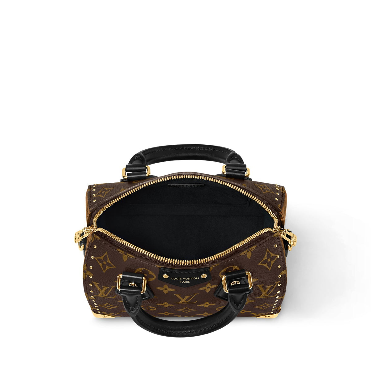 Louis Vuitton Speedy Trunk 20 Monogram M13146 interior view