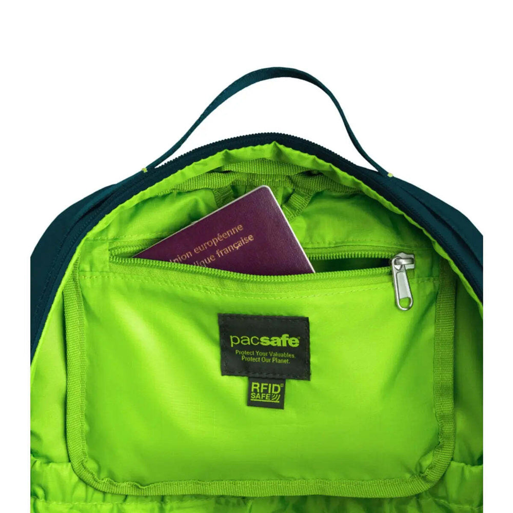 Pacsafe Eco 25L Anti-Theft 16" Laptop Backpack - Tidal Teal