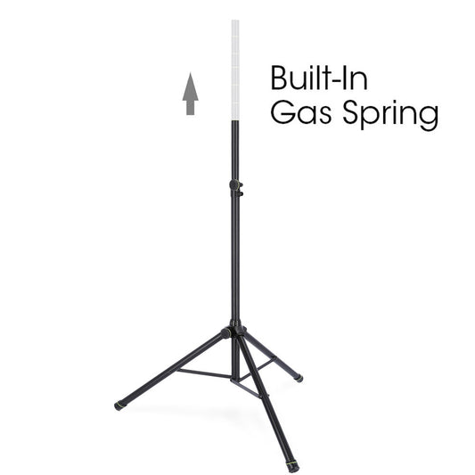 Gravity SP5211GSB Aluminium 194cm Stand Tripod with Gas Spring For Speaker Black
