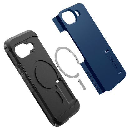 Spigen Google Pixel 9a Tough Armor (MagFit) Case (Navy Blue)