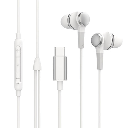 Rewyre USB-C Wired In-Ear Earphones (White)