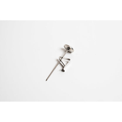 Coffee Culture Stainless Steel Milk Jug Thermometer with Clip 13cm (Silver)