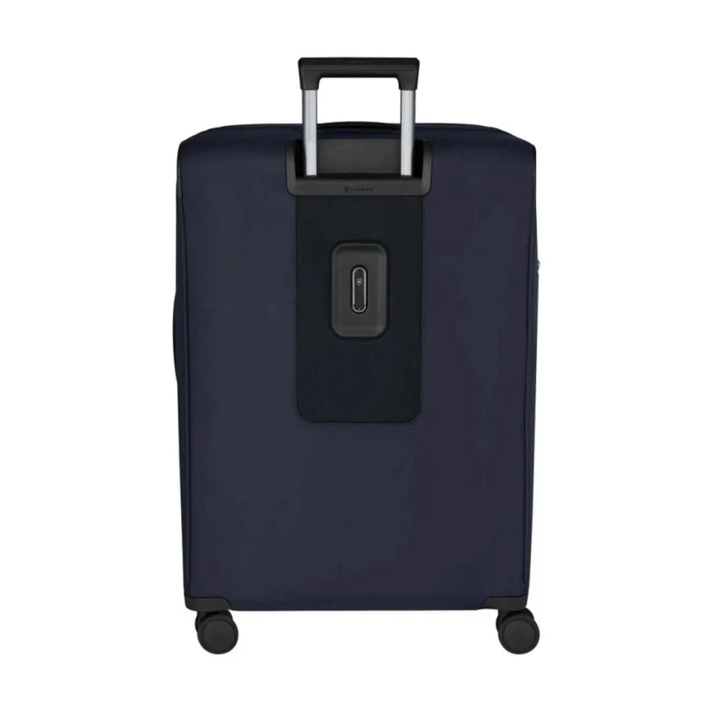Victorinox 7.0 Werks Traveller Expandable Softside Suitcase Luggage L Navy Large