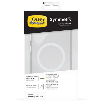 OtterBox Symmetry Case + Screen Bundle for Samsung Galaxy S25 Ultra Clear