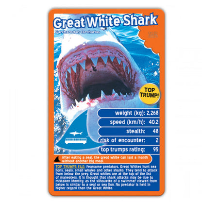 Winning Moves Top Trumps: Deadliest Predators Board Game