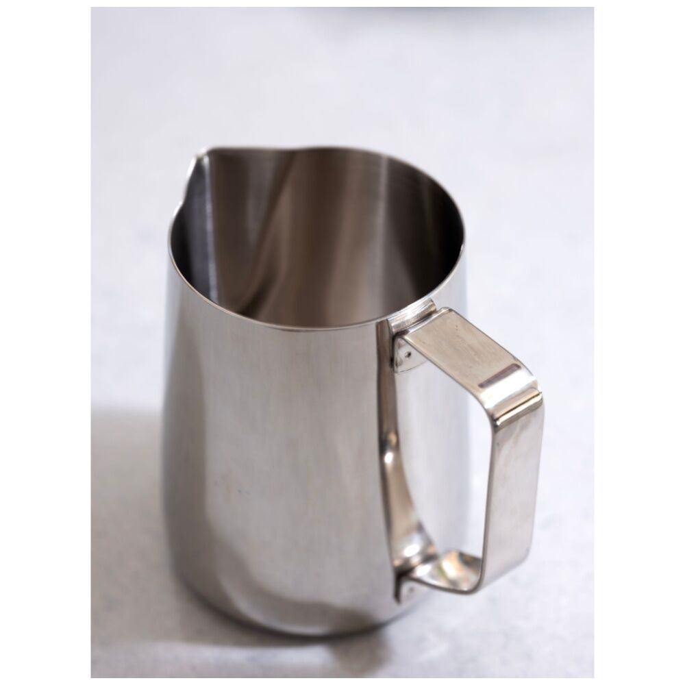 Euroline Stainless Steel Milk Jug for Frothing Coffee Making Accessory 600ml