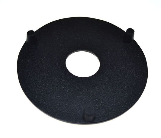 Teaology  Cast Iron Hobnail Trivet - Black