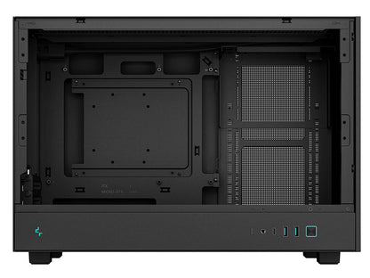 Deepcool CH260 Tempered Glass Micro-ATX Case - Black