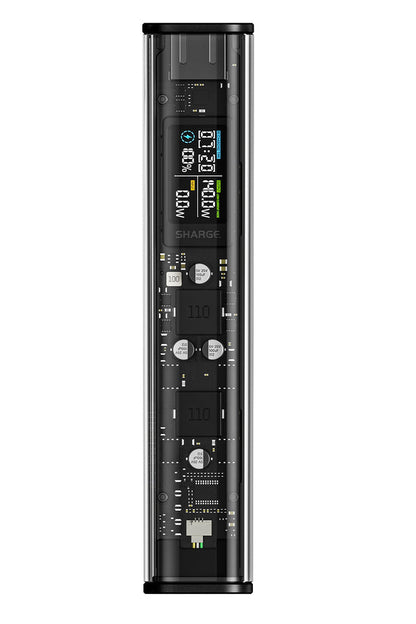 Sharge 140 Power Bank - Capacity 20000mAh - Black Version