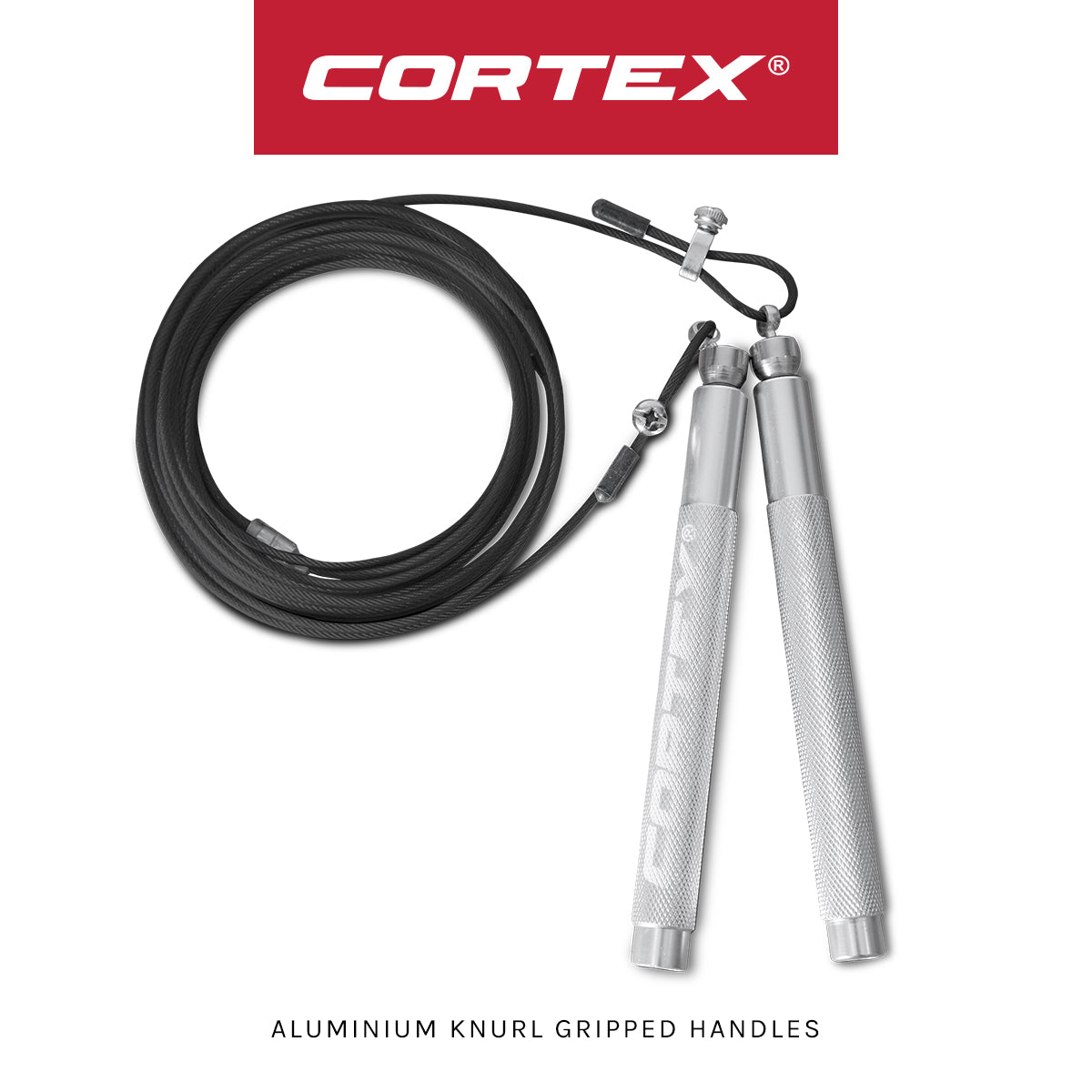 CORTEX Speed Skipping Rope (Silver)