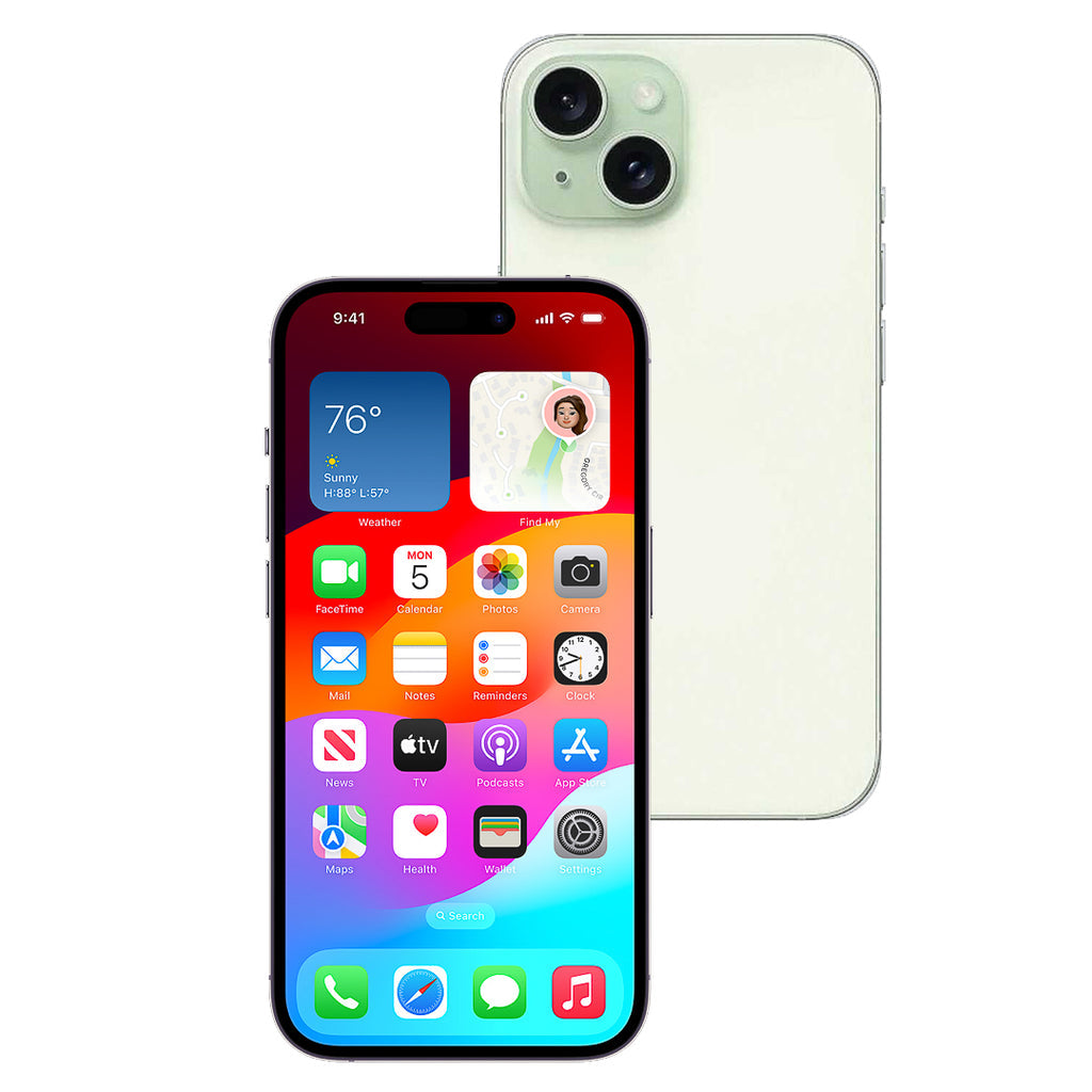 Apple iPhone 15 256GB (Green) [*Refurbished: As new]