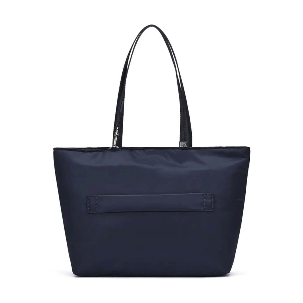 Pacsafe W Anti-Theft RFID Blocking Carryall 13" Laptop Tote Bag Navy