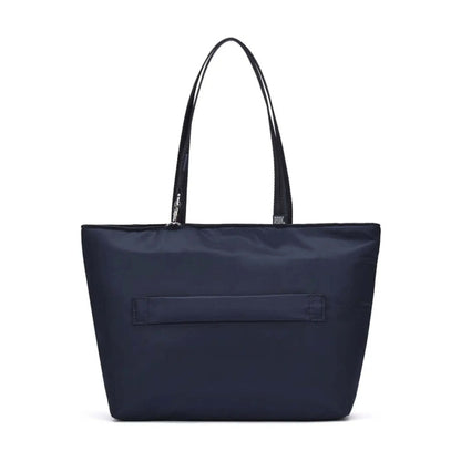 Pacsafe W Anti-Theft RFID Blocking Carryall 13" Laptop Tote Bag Navy
