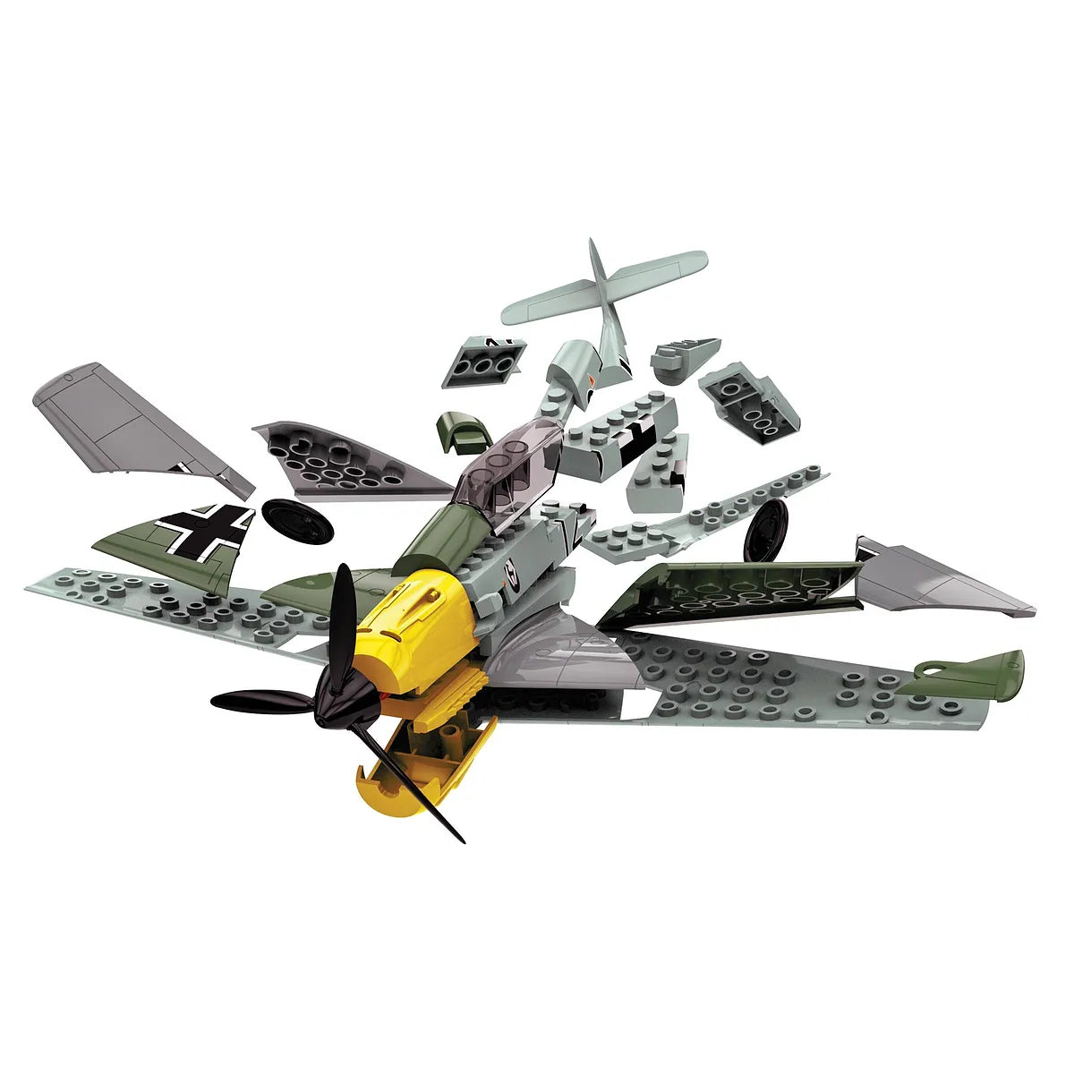 Airfix Messerschmitt Bf 109e Fighter Quickbuild Plastic Model Kit