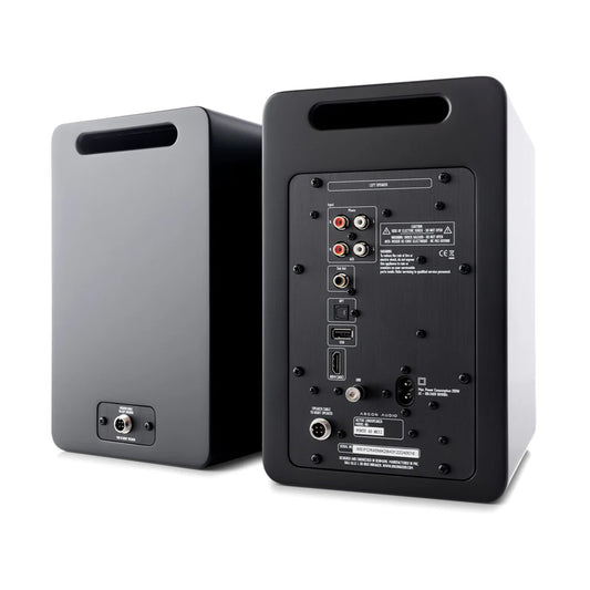 Argon Audio FORTE Black A5 MK2 Bookshelf Speakers