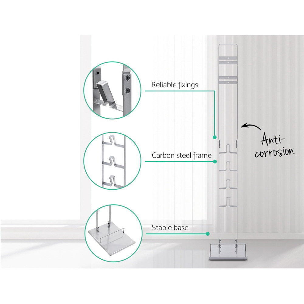 Artiss Freestanding Dyson Vacuum Cleaner Stand for V6 7 8 10 11 (Silver)