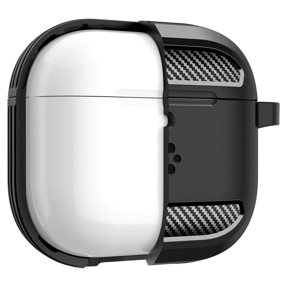 Spigen AirPods 4 Rugged Armor Case (Black)