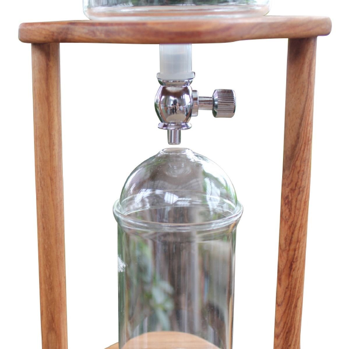 Coffee Culture 350ml Cold Drip Glass Brewing Coffee Maker with Wooden Stand