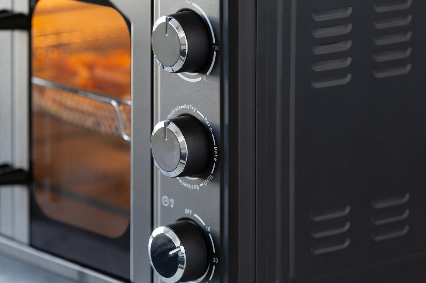 Healthy Choice 30L Air Fryer Convection Oven with rotisserie 360 degree Food Rotating Option
