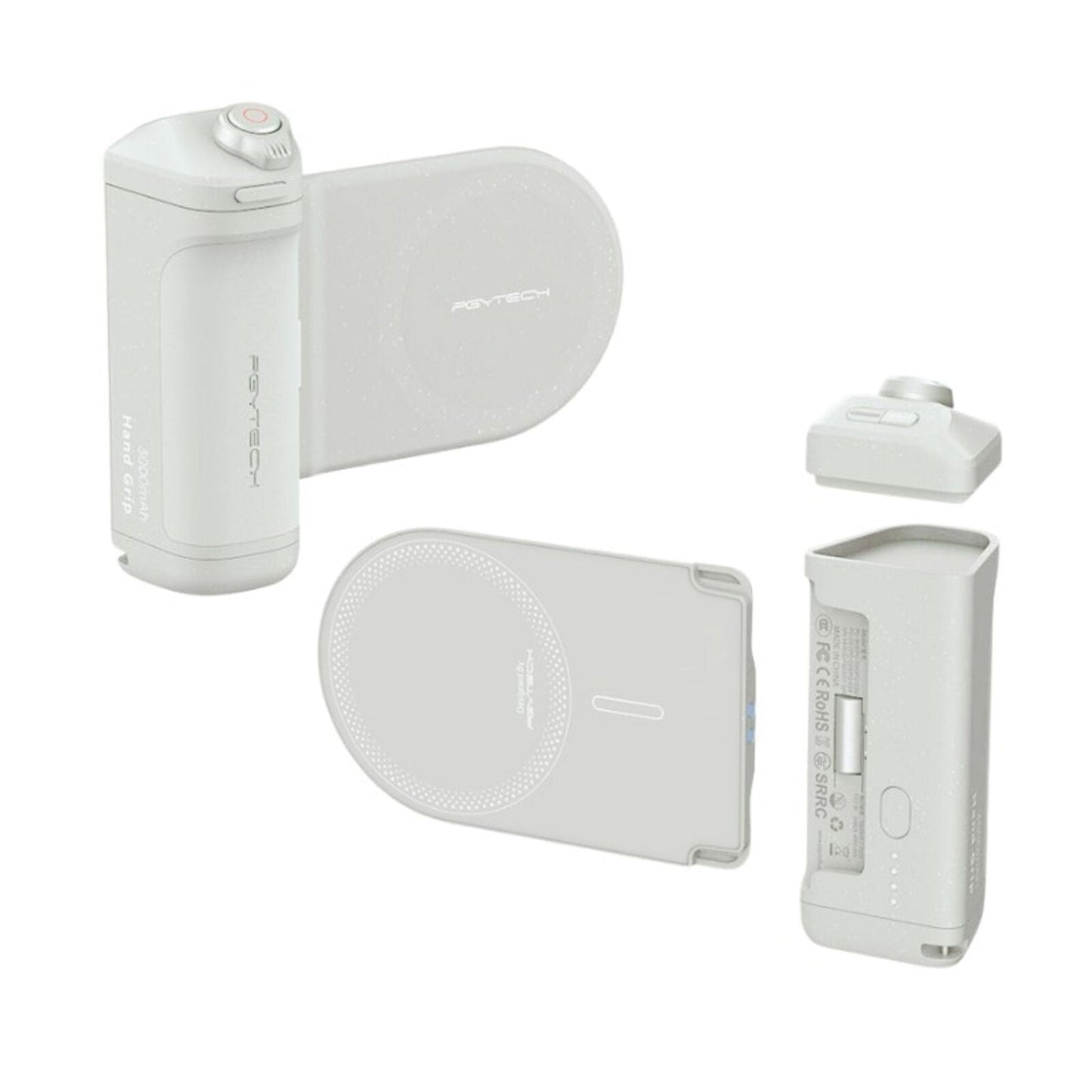 PGYTECH MagCam Phone Grip (White)