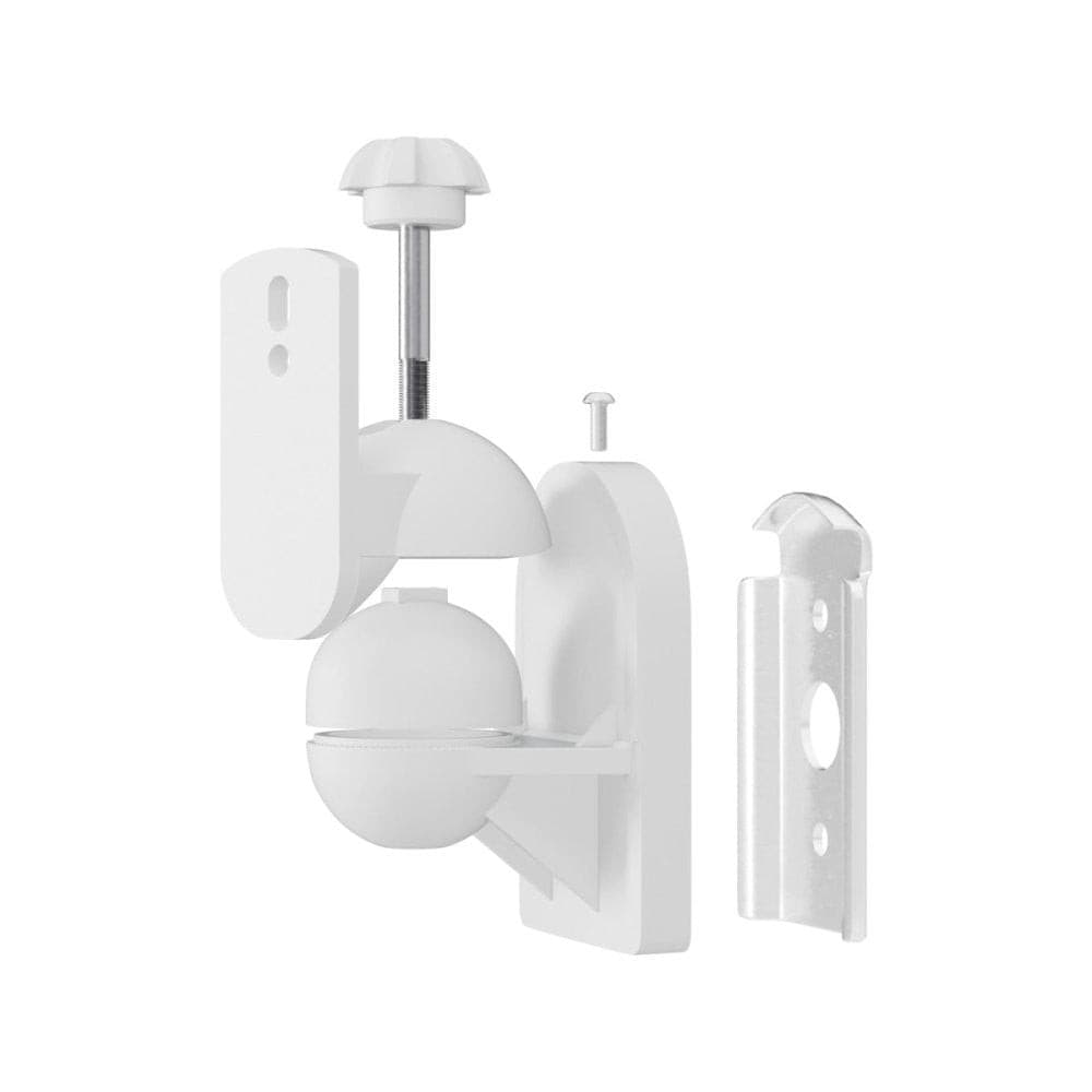 Goobay 2-Pieces Satellite Speaker Wall Mount (White)