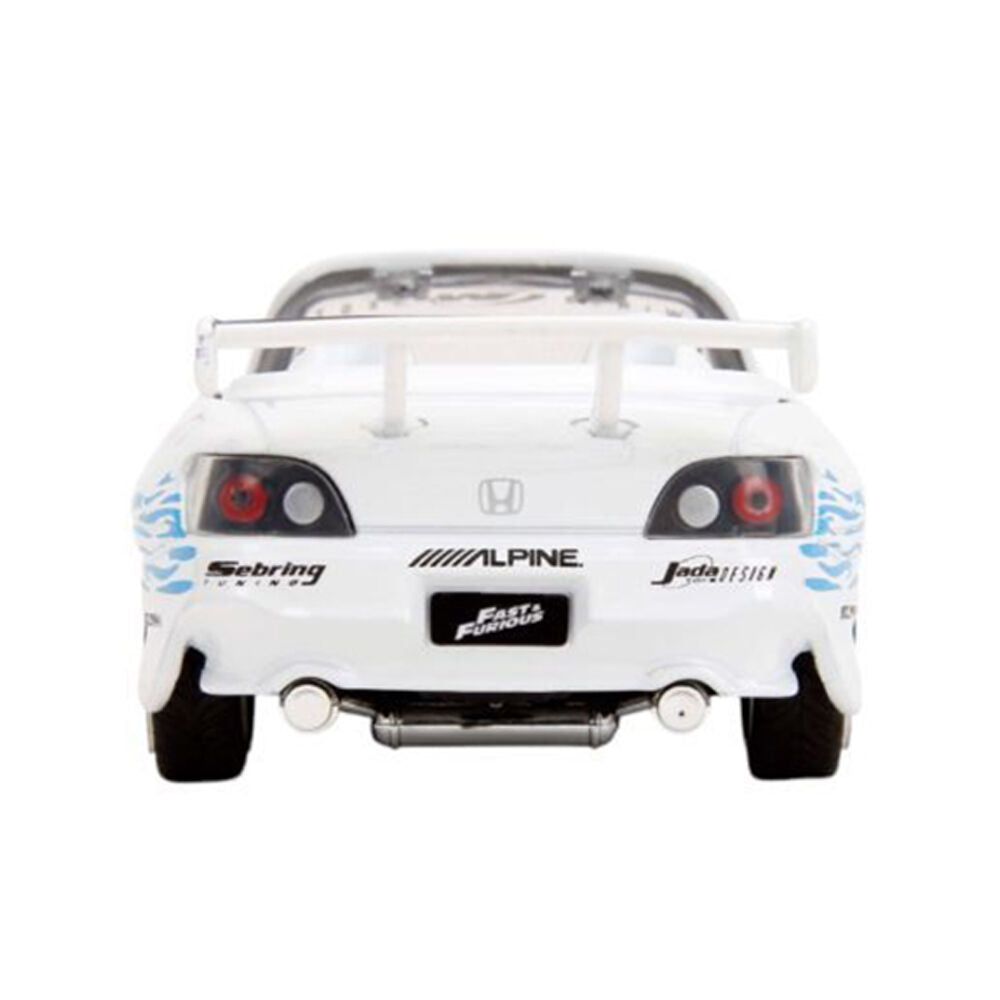 Jada 1:32 Scale Fast & Furious 2001 Honda S2000 White Diecast Vehicle Model