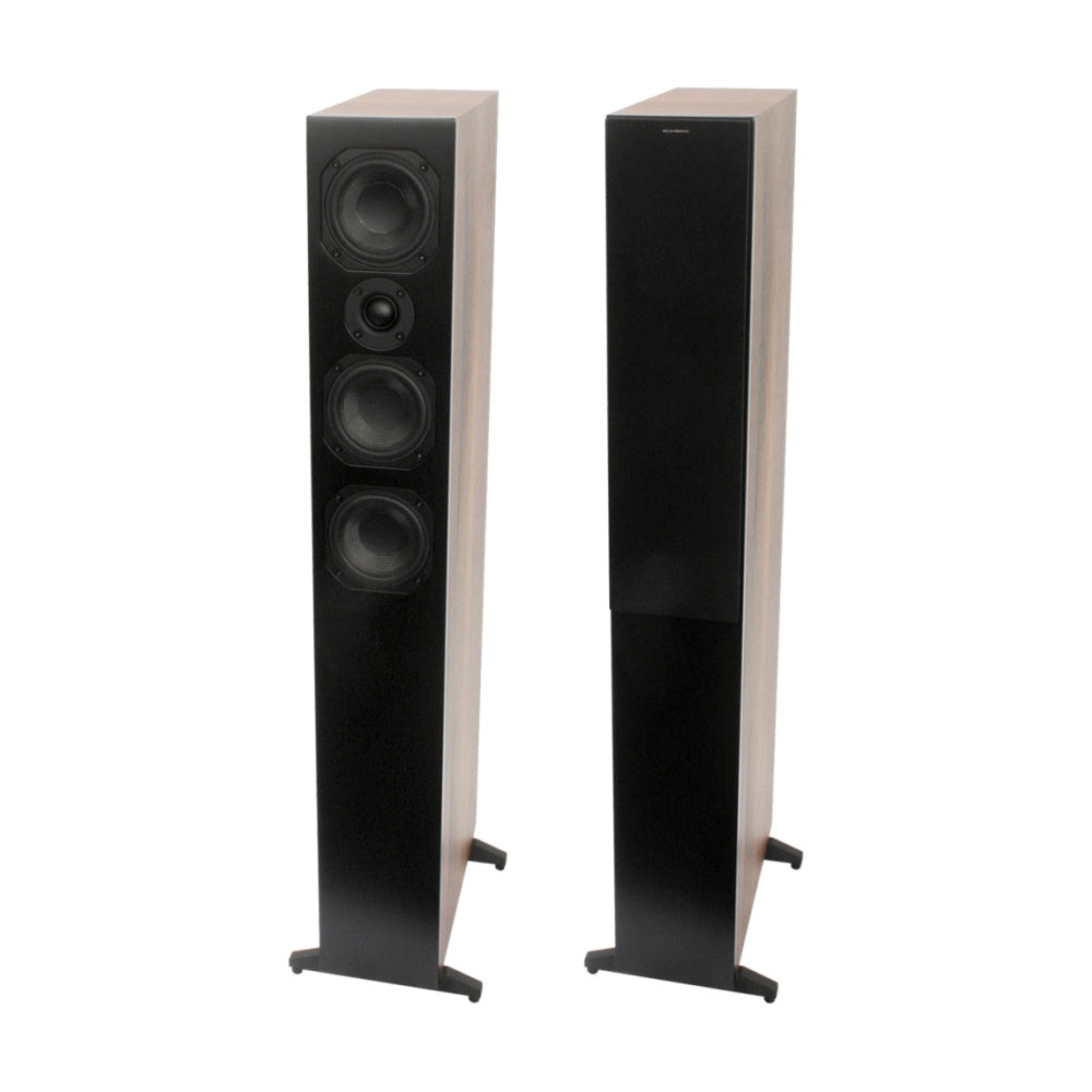 Scansonic HD 2-Pieces L9 Series Floorstanding Home Speakers 150W (Walnut)