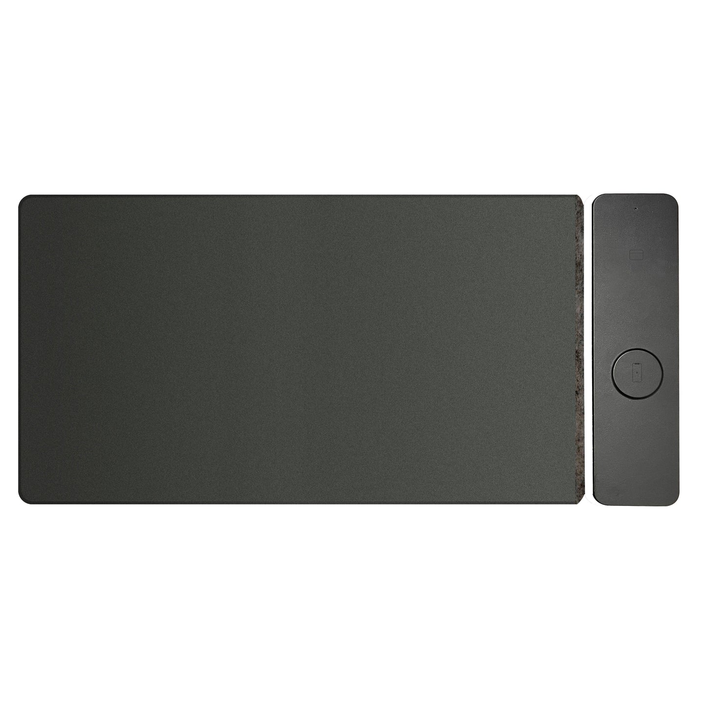 Laser Wireless Charging Desk Mat (Black)